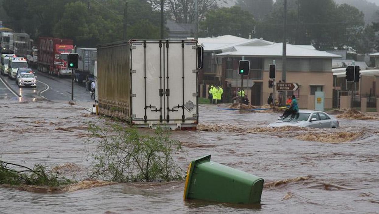 Watch: Extreme flooding inundates Sydney, Australia as climate change rages on