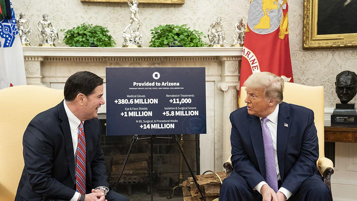 How Arizona’s gubernatorial race became an 'emerging proxy fight' between Trump and Doug Ducey