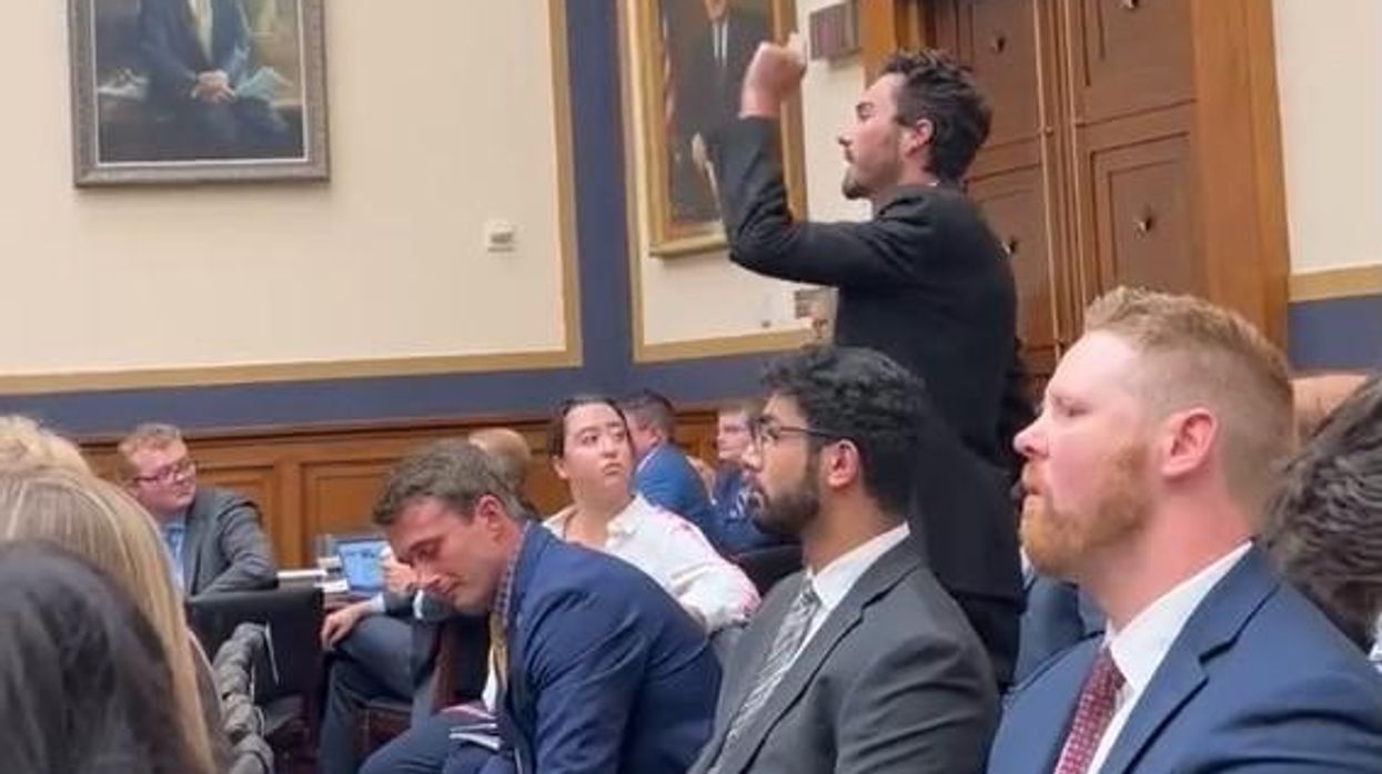 David Hogg disrupts House gun hearing and accuses GOP lawmakers of 'reiterating points of mass shooters'