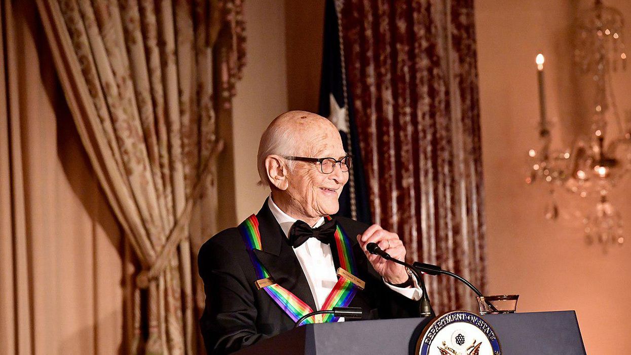 'Flag-waving' liberal Norman Lear, now 100, warns against the 'threat of authoritarianism' America faces