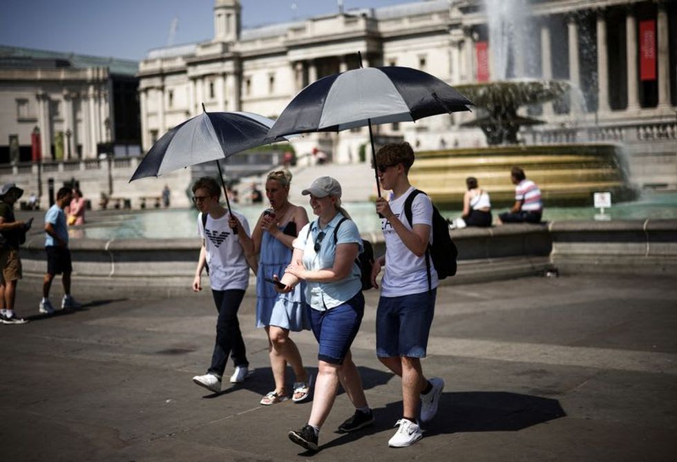 Climate change made Britain’s heatwave at least 10 times more likely, scientists say