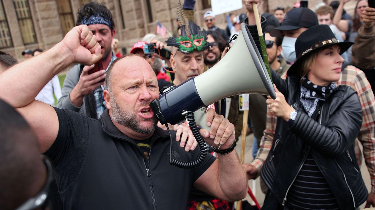 Alex Jones’ many-splendored phone