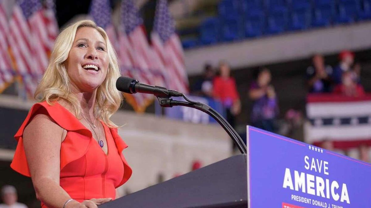 Watch: Right-wing reporters ditch Marjorie Taylor Greene when they spot a more important Republican