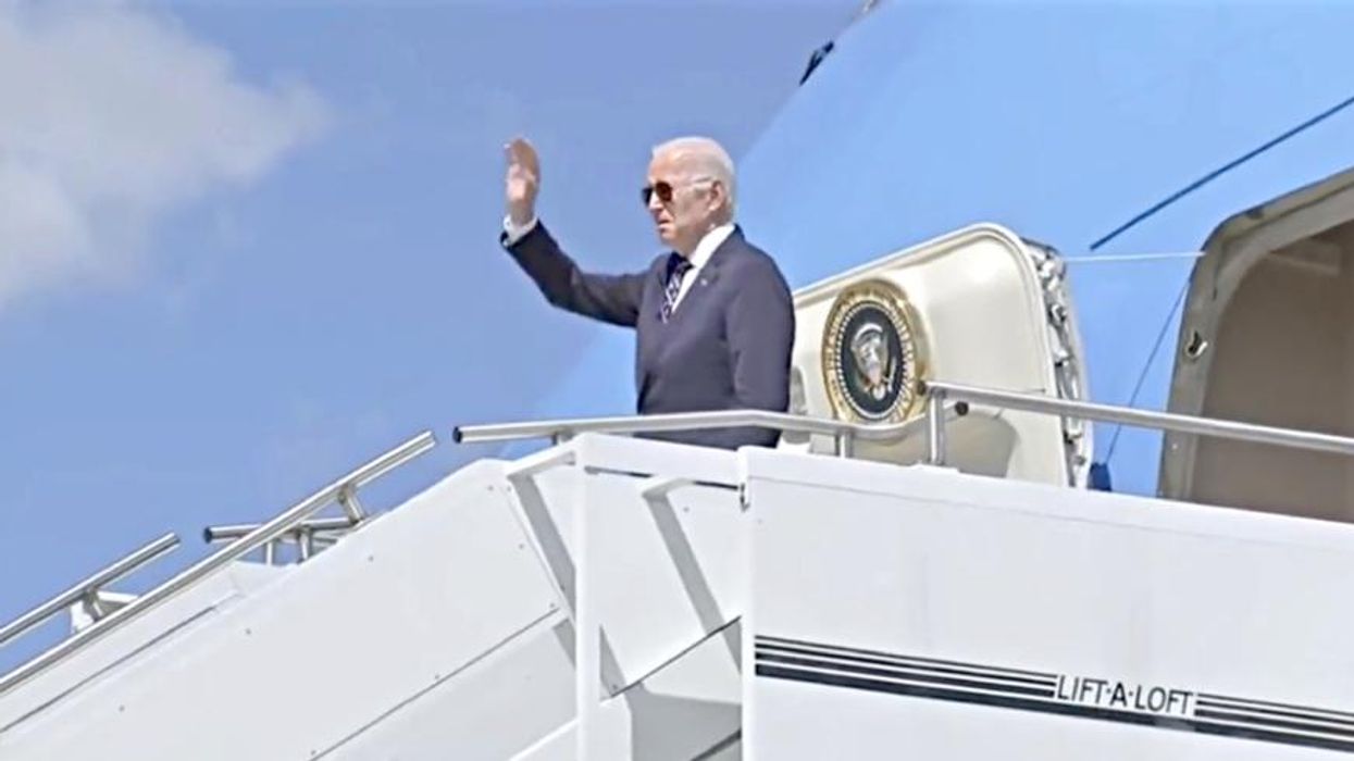 'Desperate for a scandal': Reporters slammed for obsessing over Joe Biden flying to Delaware to vote: