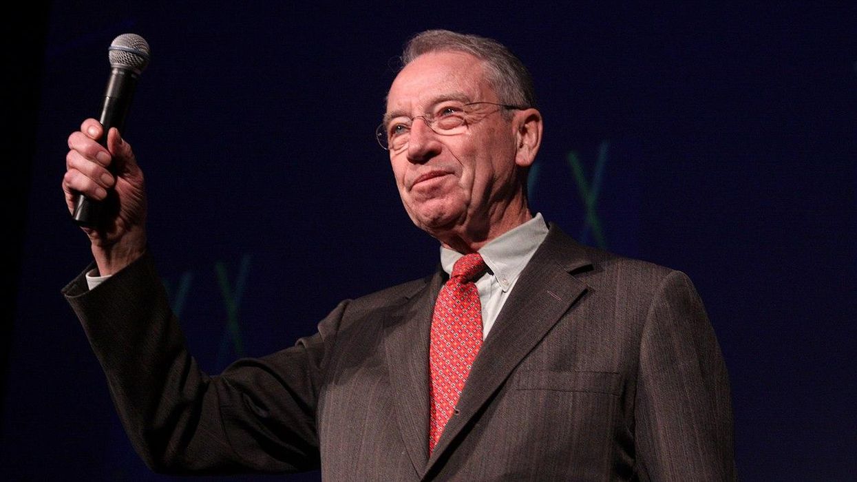 Grassley admits he doesn’t care if GOP accusations against 'Vice President Biden' are 'accurate or not'