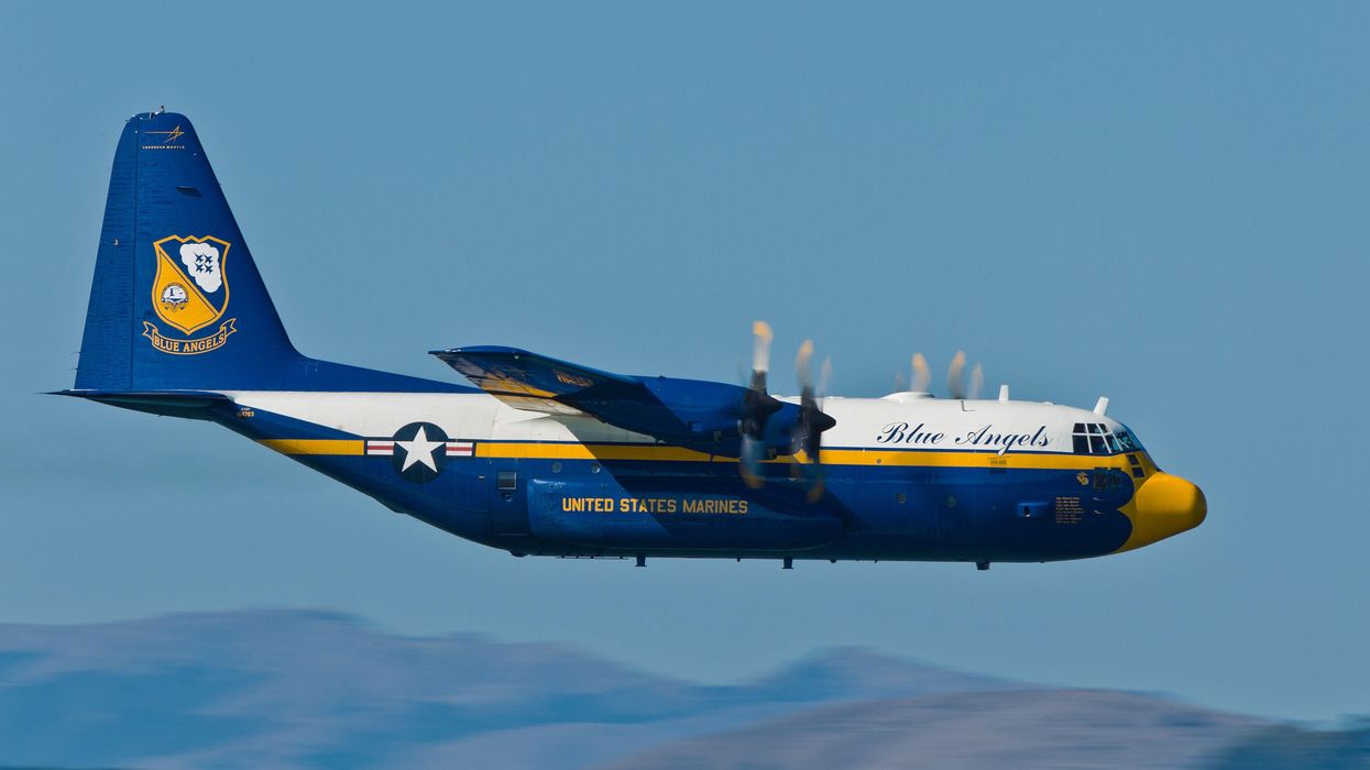 The roar of an America warplane over a civilian Irish airport