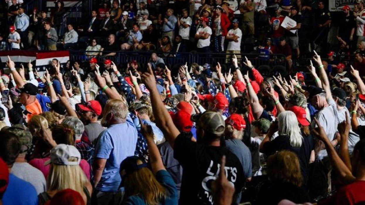 Donald Trump's latest rally was 'humiliating' and the 'last gasp of a dying cult': former GOP lawmaker