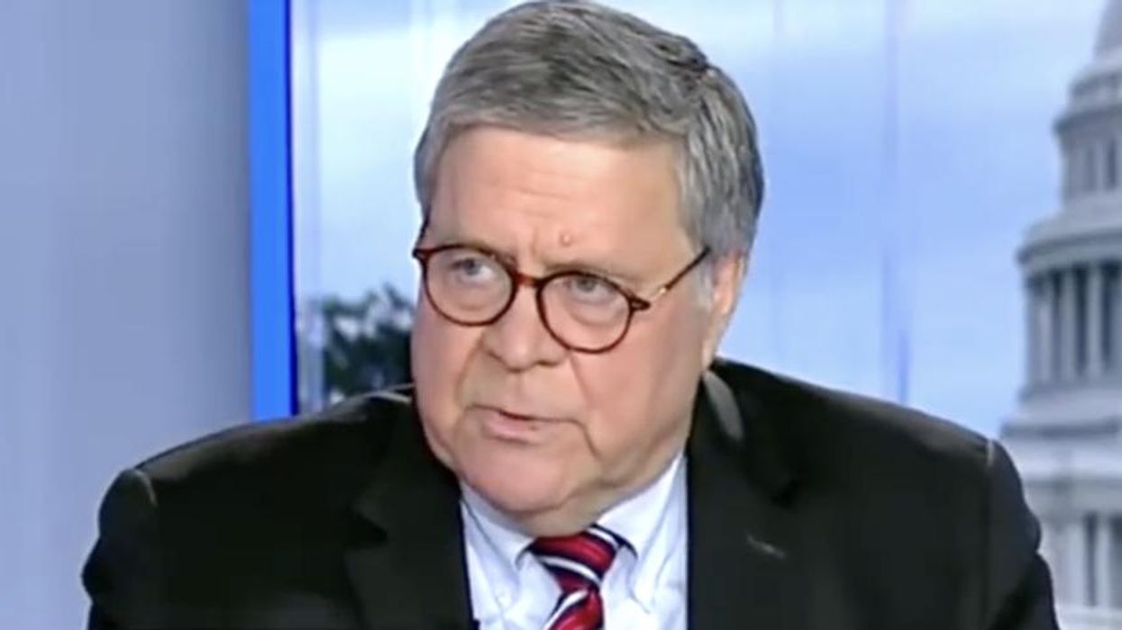 Bill Barr blasted for defending Donald Trump and his three adult 'children' during Fox News interview