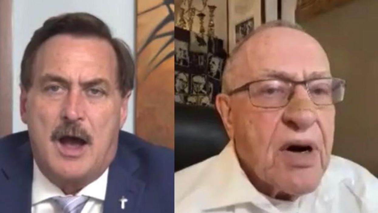 Mike Lindell’s new attorney Alan Dershowitz suing DOJ demanding 'special master' to return his phone