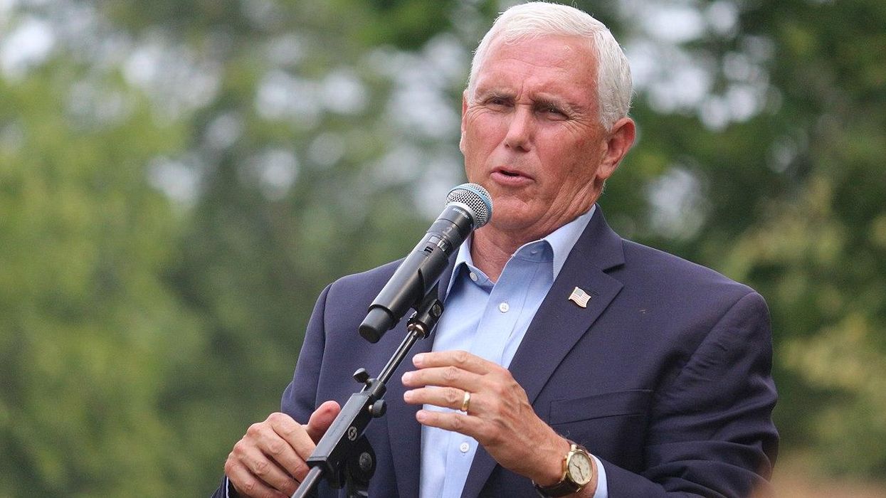 Mike Pence is going down. Why not go down a hero?