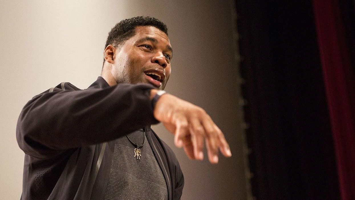 Herschel Walker touts 'gas-guzzling cars' that 'got the good emissions' in anti-environment speech