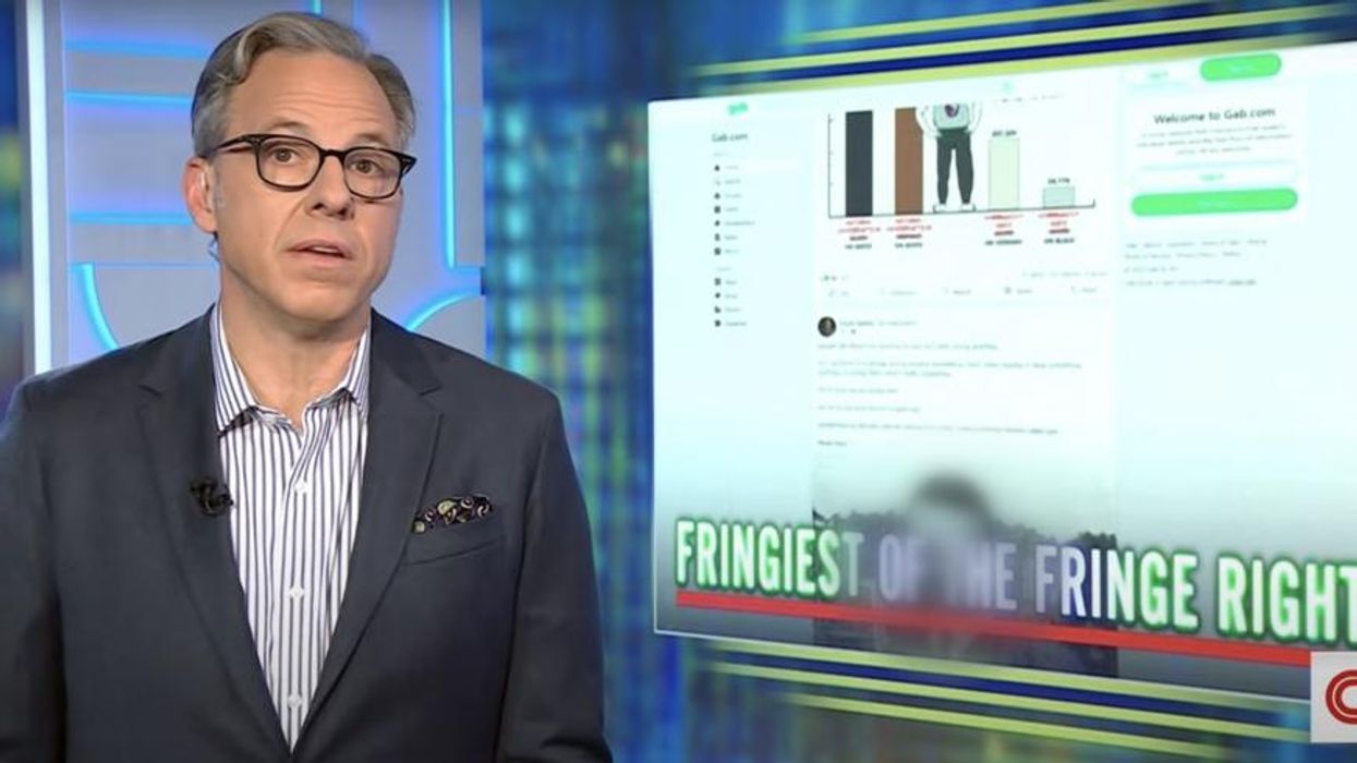 'Cesspool of hate': Jake Tapper explores Gab's digital netherworld of 'hideously racist' posts and 'Nazism'