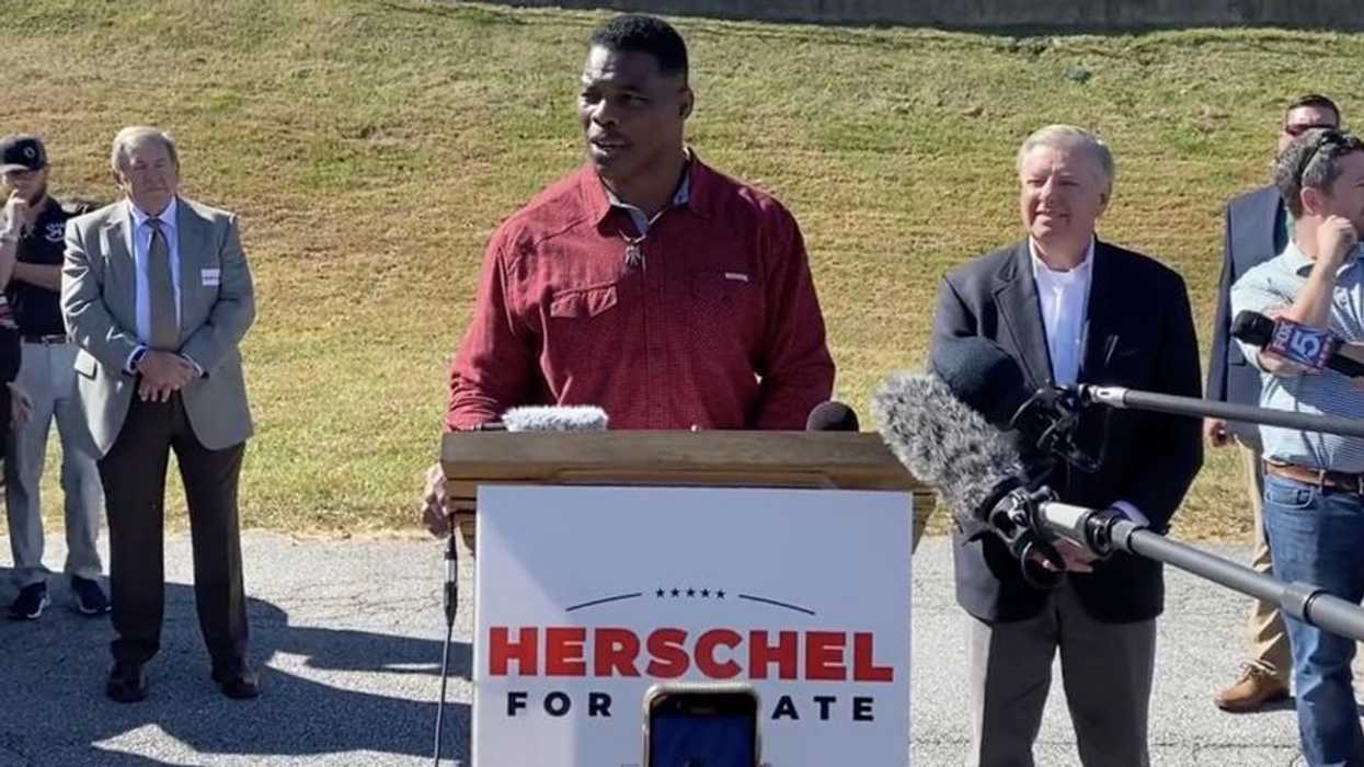 'I didn’t kill JFK': Herschel Walker denies latest abortion allegation while Lindsey Graham laughs at it