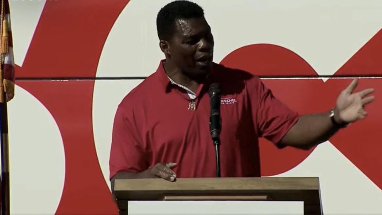 Watch: Herschel Walker declares himself 'a Warrior for God' in baseless attack on Barack Obama