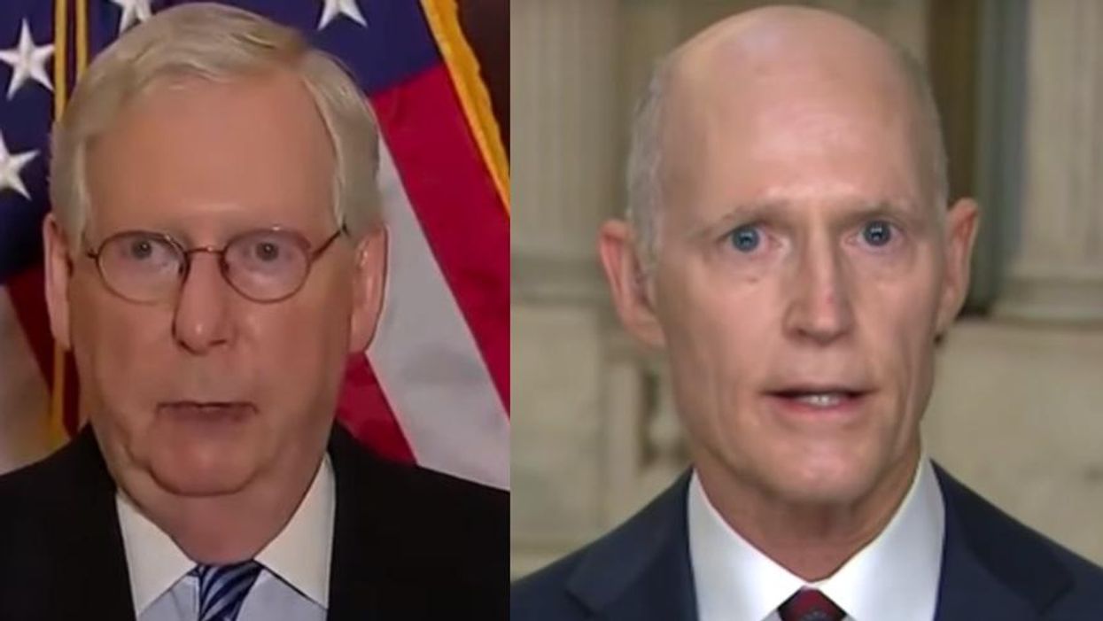 'I will be elected': Mitch McConnell scoffs at Rick Scott's challenge to be Senate Republican leader