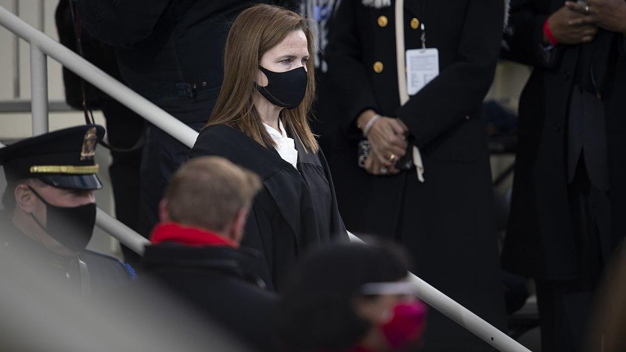 'Deeply entrenched anti-gay views': Amy Coney Barrett urged to recuse herself from gay rights case
