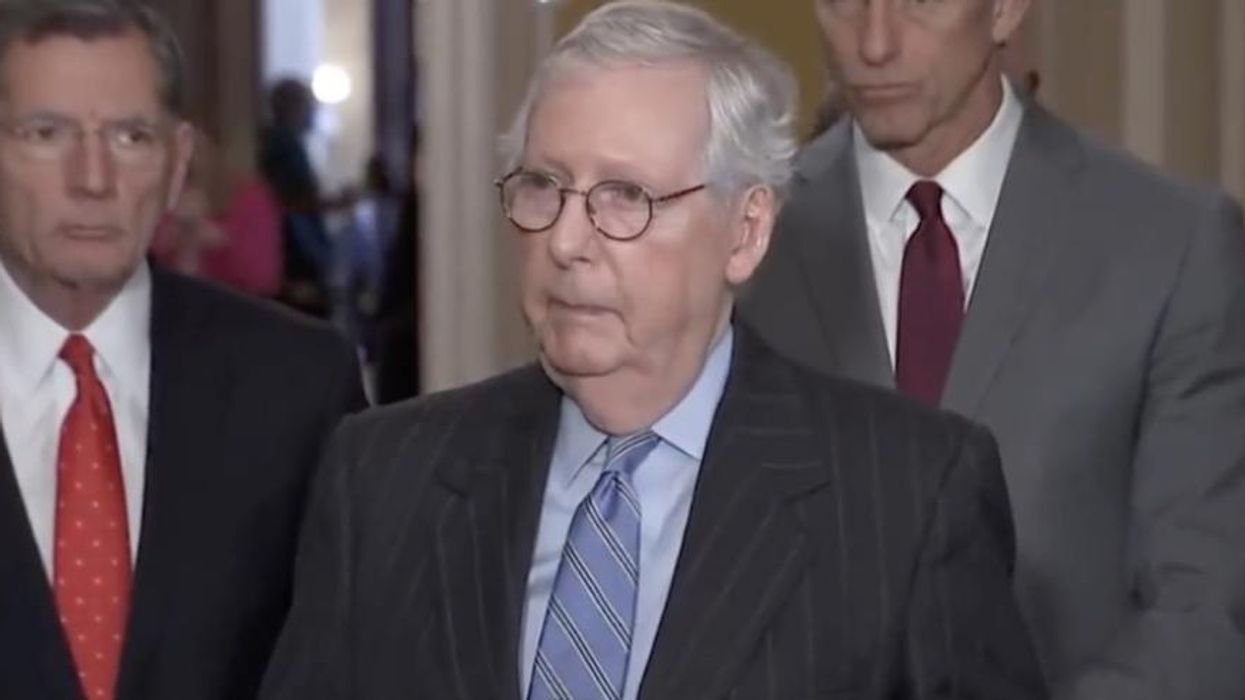 'Not leadership': Mitch McConnell hammered for refusing to say if he supports Donald Trump in 2024