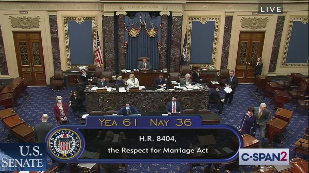 GOP attempts to create special religious rights fail as Senate passes same-sex marriage bill