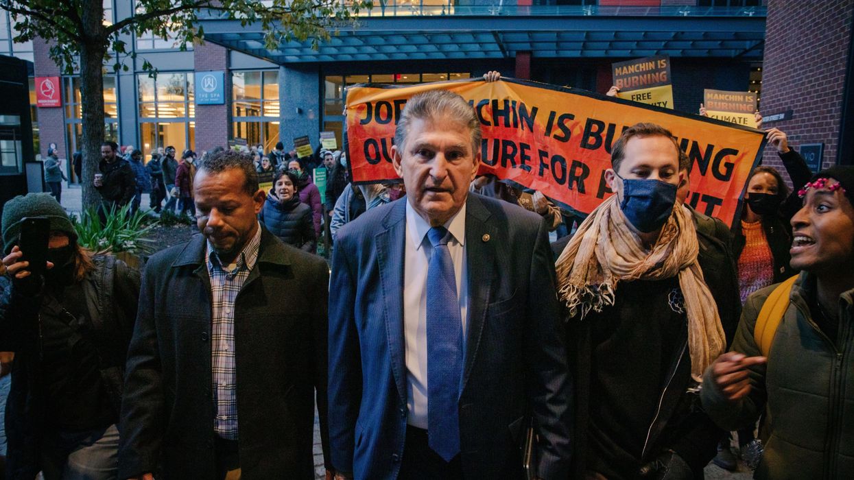 Dozens of climate leaders demand Democrats ditch Joe Manchin's zombie 'dirty deal' in spending bill
