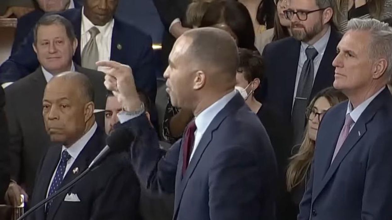 'Freedom over fascism' and 'governing over gaslighting': Hakeem Jeffries' 'masterpiece' A to Z speech goes viral