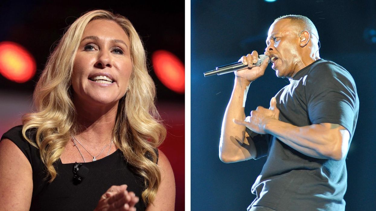 'Hateful' Marjorie Greene says Twitter locked her out after Dr. Dre filed copyright violation on her video