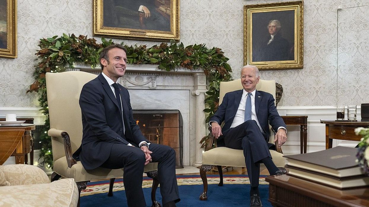 'You’re hurting my country': Why French President Macron confronted Joe Manchin at Davos