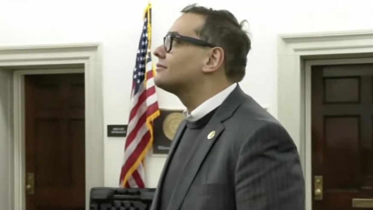 George Santos surrenders to federal authorities