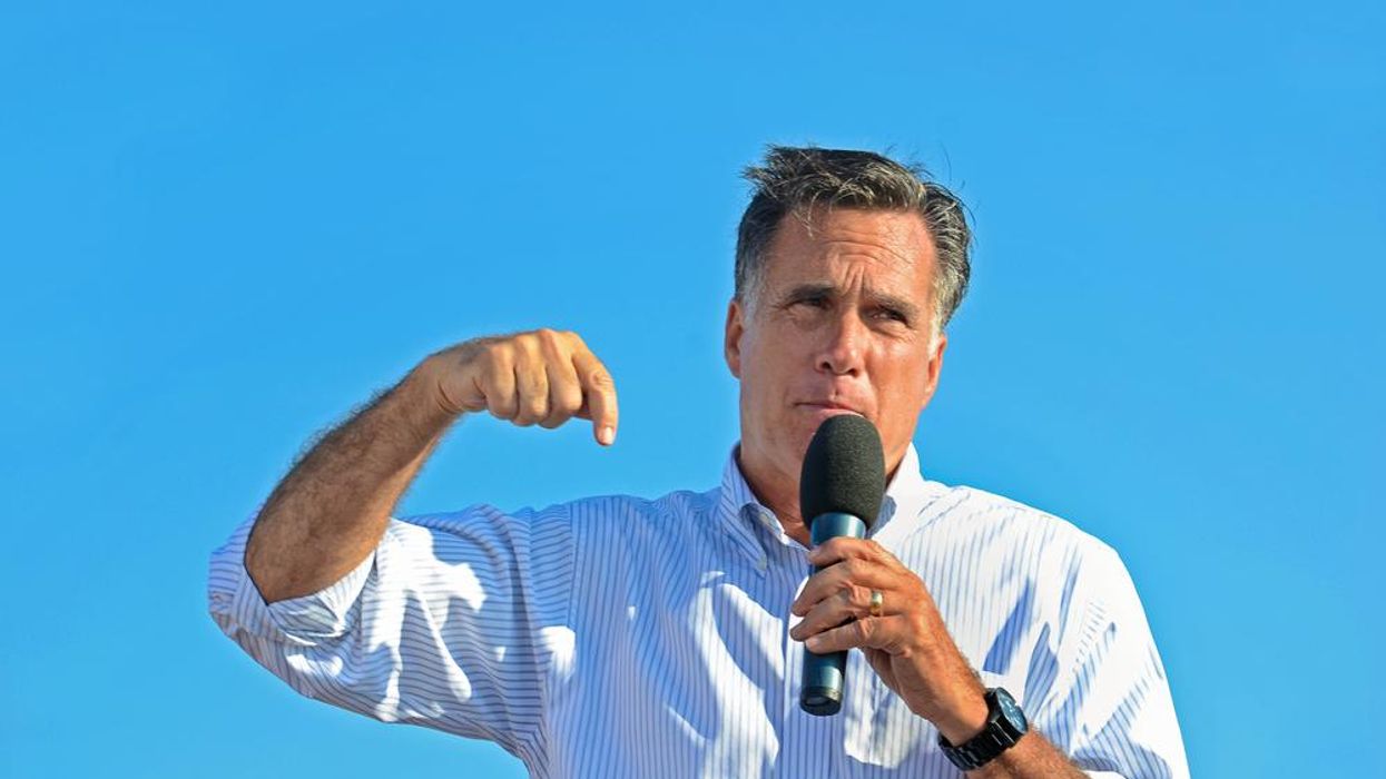 'You don’t belong here': Mitt Romney gets into 'heated confrontation' with Santos at SOTU