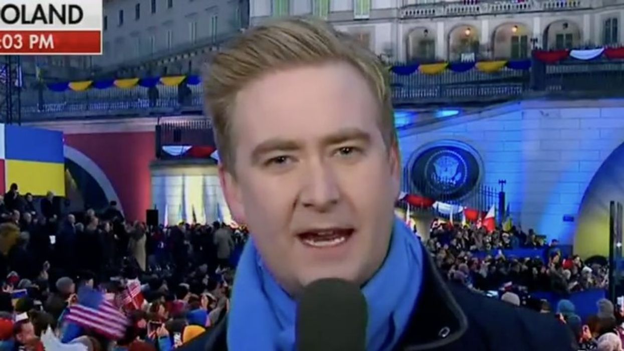 'A campaign rally for democracy': Fox News reporter disses President Joe Biden's Ukraine speech