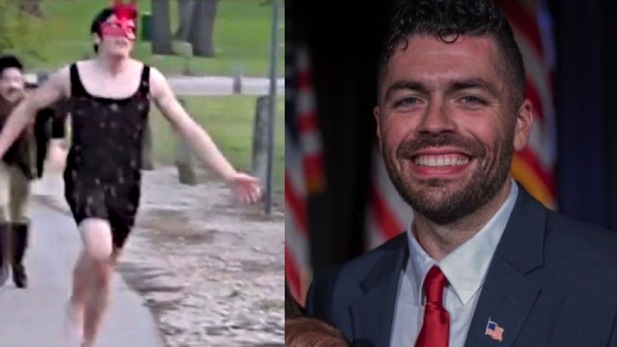 Texas Republican who wrote anti-drag bill filmed 'skipping, running and dancing' to 'Sexy Lady' in drag