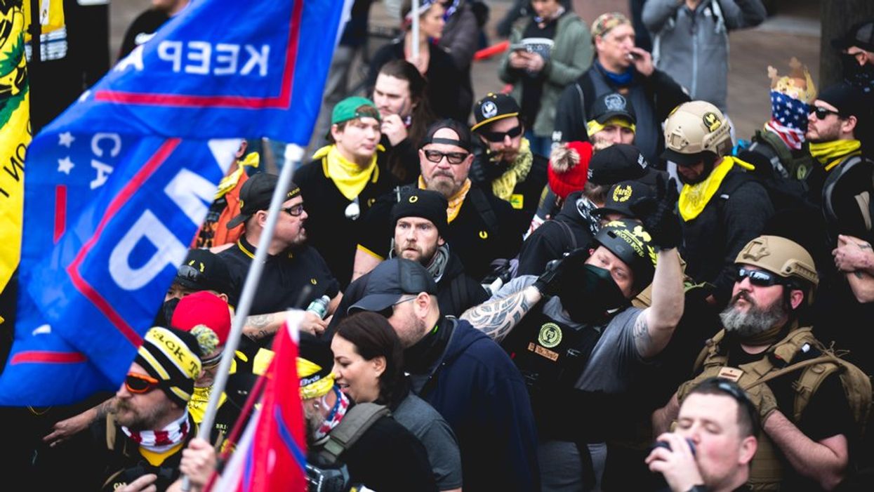 Proud Boys bloodied and jailed during NYC drag queen story hour protest