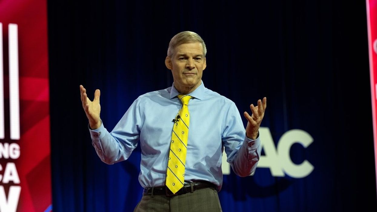 Jim Jordan blasted for telling reporter he can’t read Trump’s violence-threatening post without glasses