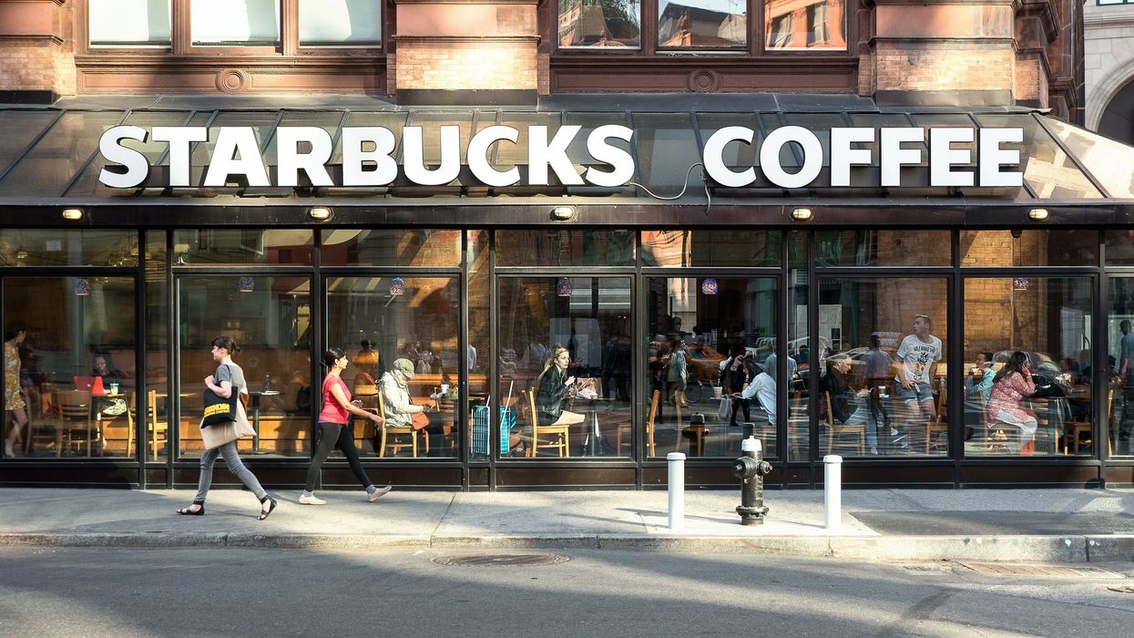 Bernie Sanders unveils report debunking Starbucks' claim to be a 'progressive' employer