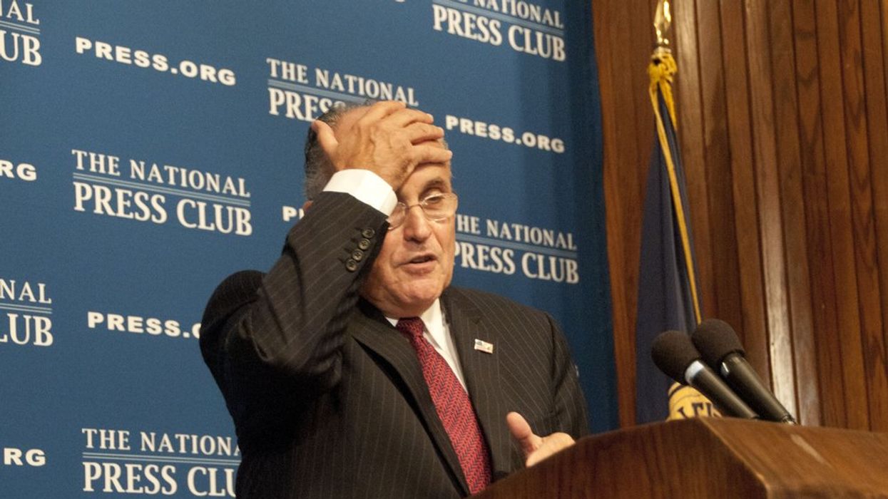 Rudy Giuliani begs Donald Trump supporters to 'send a buck' for 'his morale'