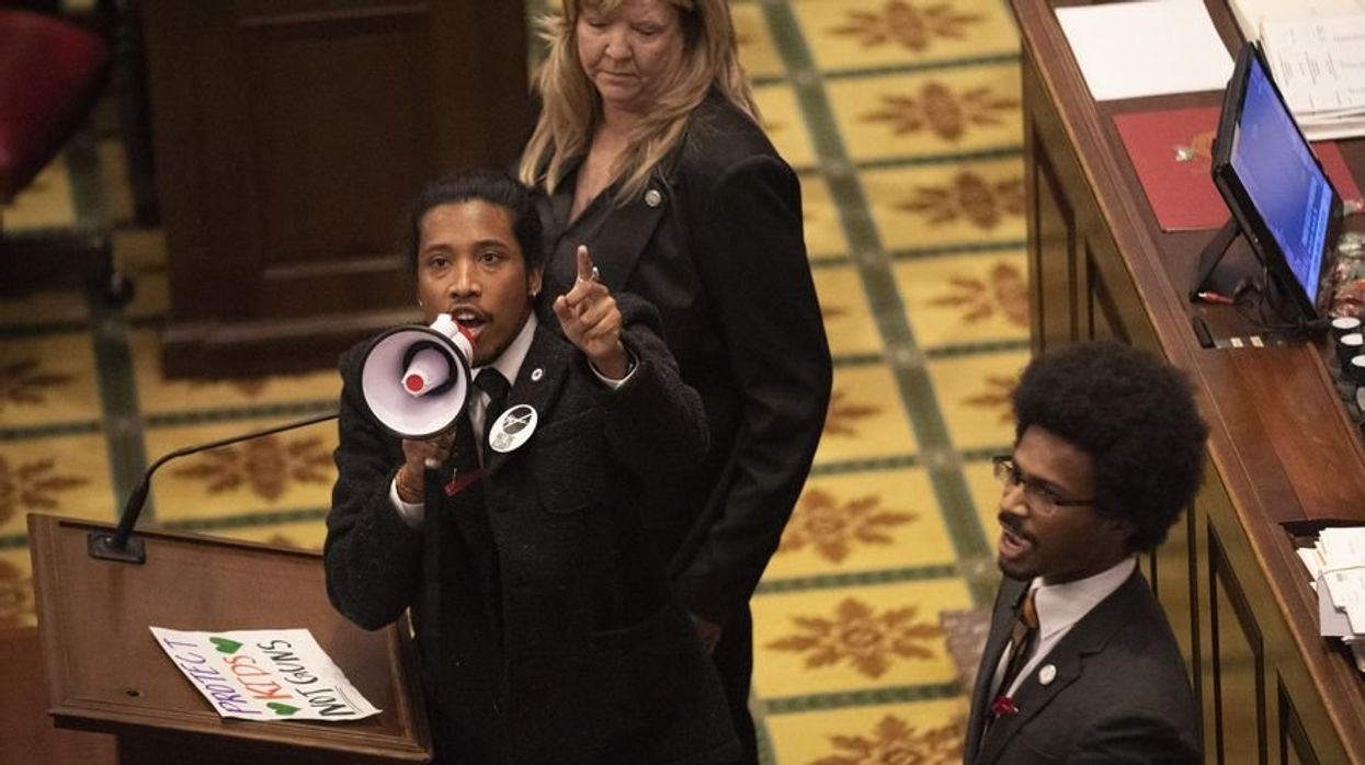 'Kids are still in body bags': students protest Tennessee House GOP for refusing to address gun violence