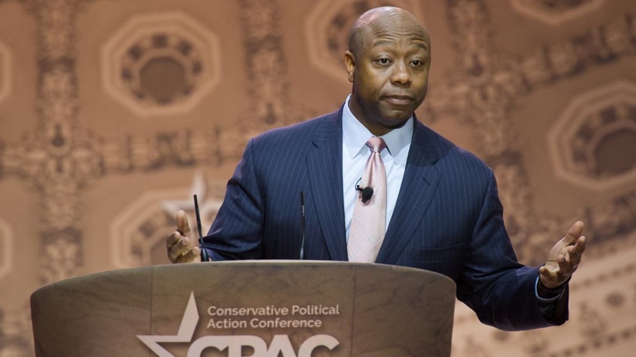 'Like popping a helium balloon': Tim Scott teased for 'word salad' response to abortion ban question