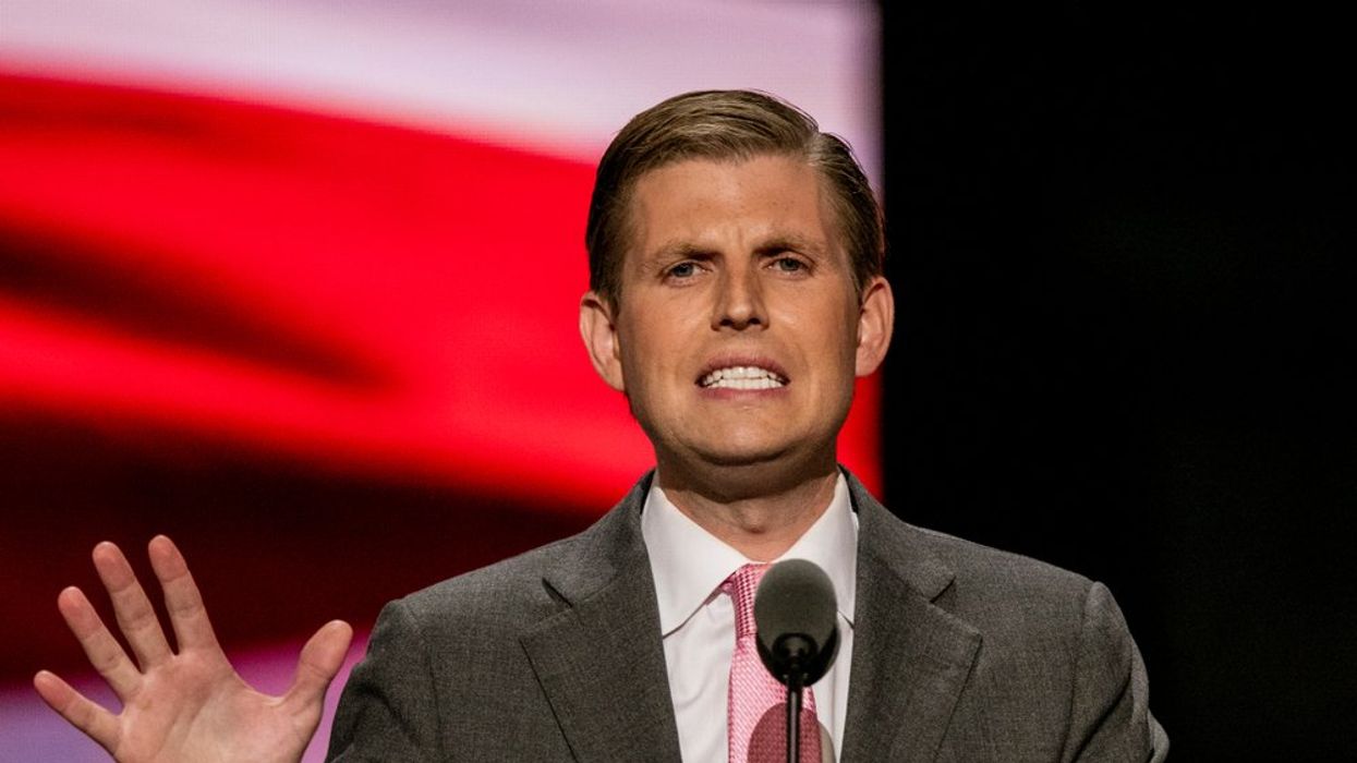 Eric Trump blames father’s legal trouble on 'weaponization' against the GOP