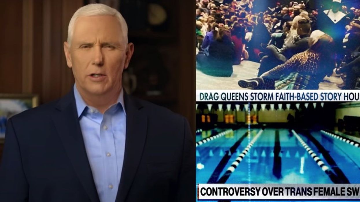 'American values': Pence presidential launch panned for attacking drag queens while not mentioning Trump