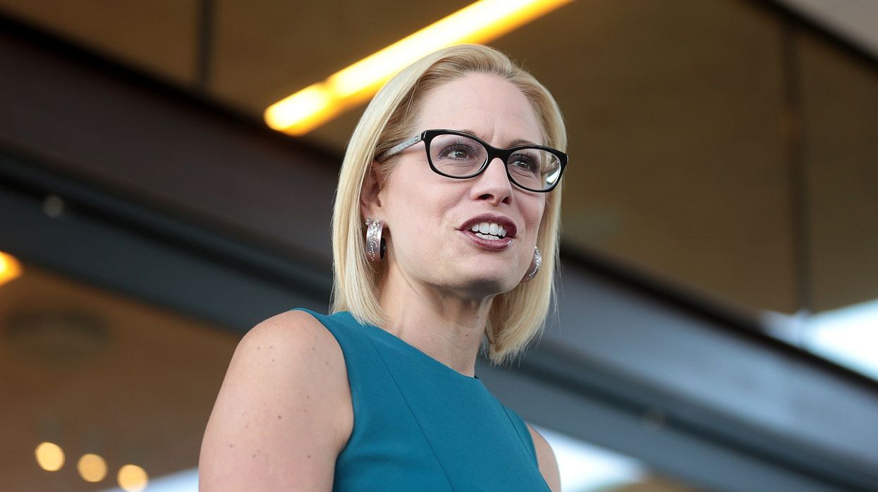 Sinema slammed over support of 'poison pill amendment' that puts 'corporate profits ahead' of people