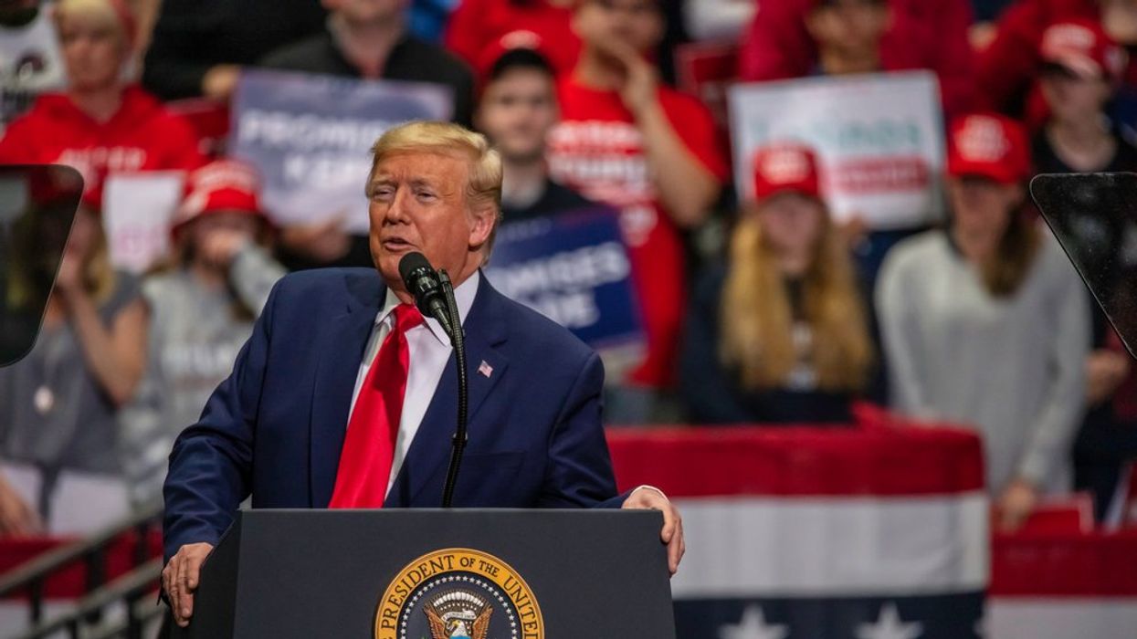 'The atheists, globalists and Marxists': Trump attempts to sway skeptical evangelicals
