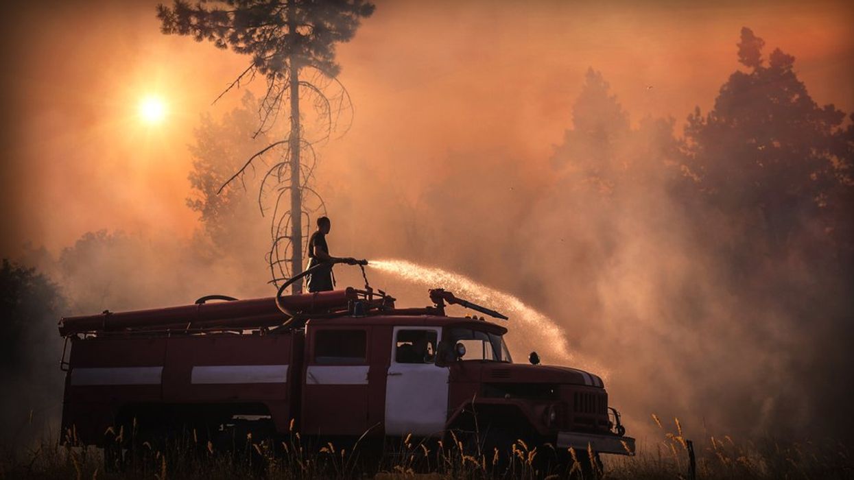 Industrialized society is having a violent meltdown