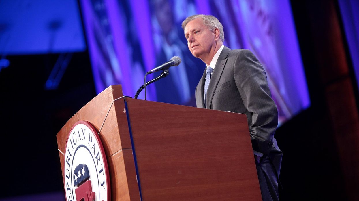 'Beyond sad' that 'embarrassing sycophant' Lindsey Graham won’t leave Trump’s side: former senator