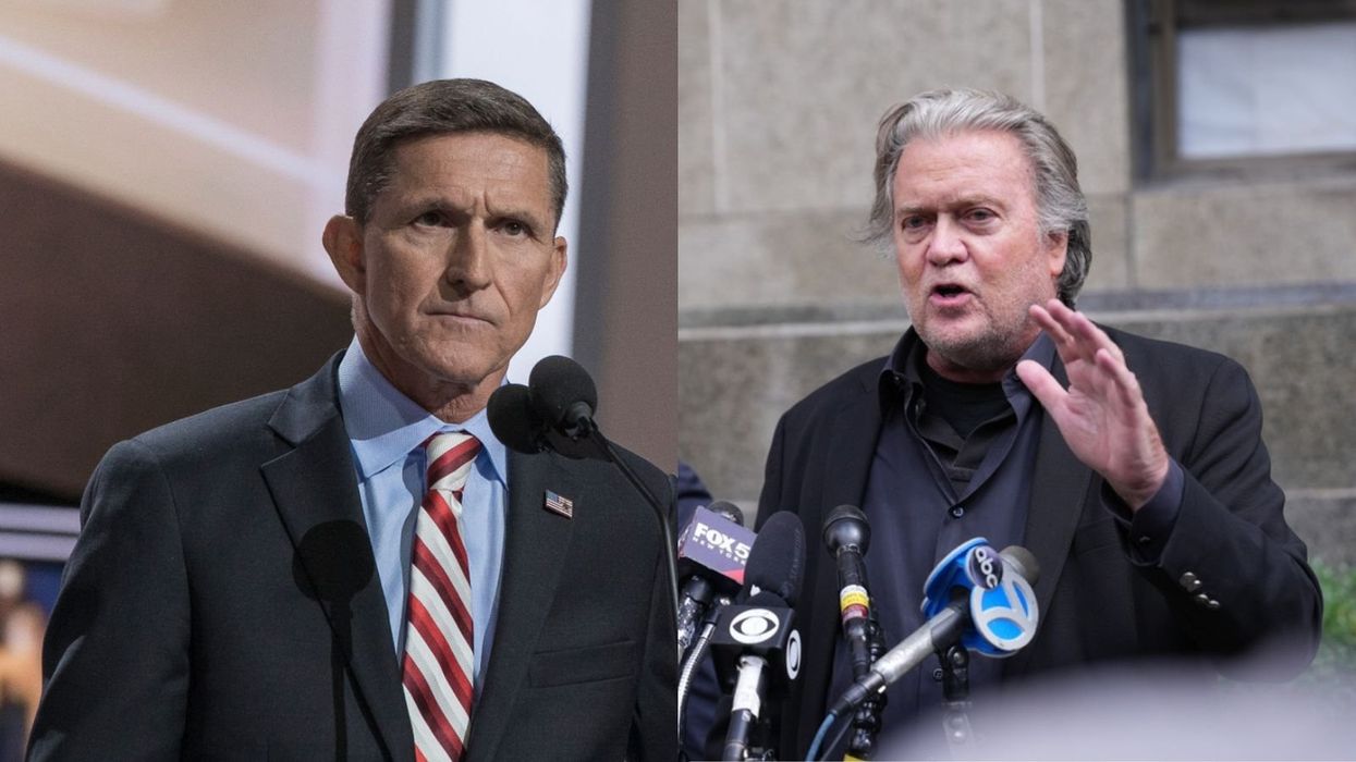 Michael Flynn and Steve Bannon hit with subpoenas as Smartmatic suit against Fox looms: report