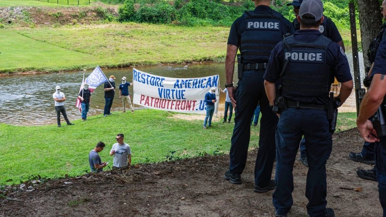 Patriot Front members buried over lawsuit complaint they lost their jobs after their identities were exposed