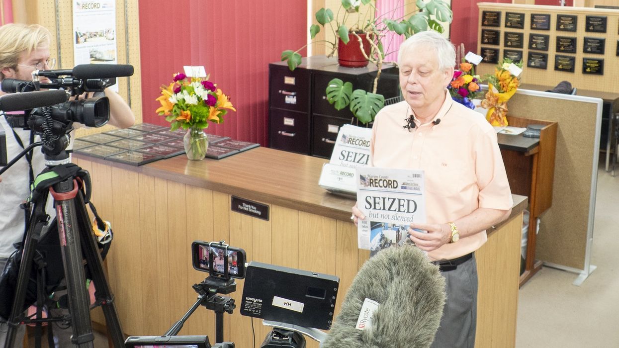 Kansas newspaper publishes in defiance of police raid — and gets seized property back
