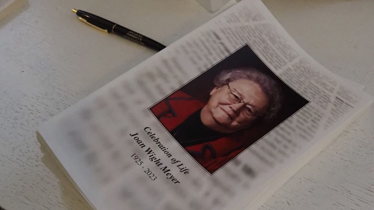 Co-owner of Kansas newspaper who died amid stress from police raid honored in funeral service