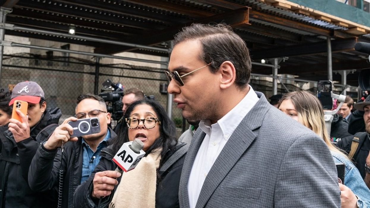 George Santos contradicts himself after saying 'we don’t have sufficient proof to impeach' Biden