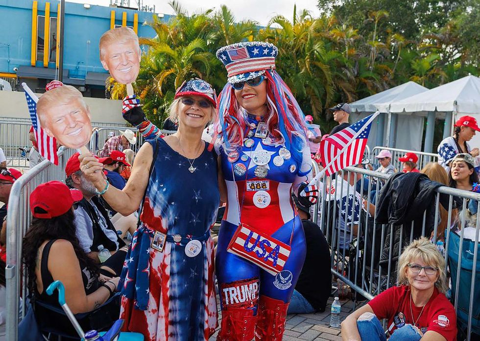 What debate? Donald Trump dismisses Republican opponents at rally in Hialeah