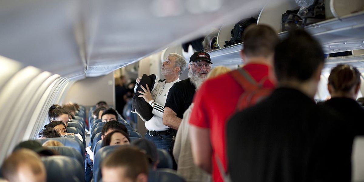 The number of 'angry air rage outbursts' has skyrocketed as flying goes ...