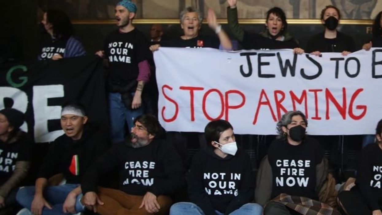 50 arrested in Jewish-led protest of Gaza genocide at Biden TV taping